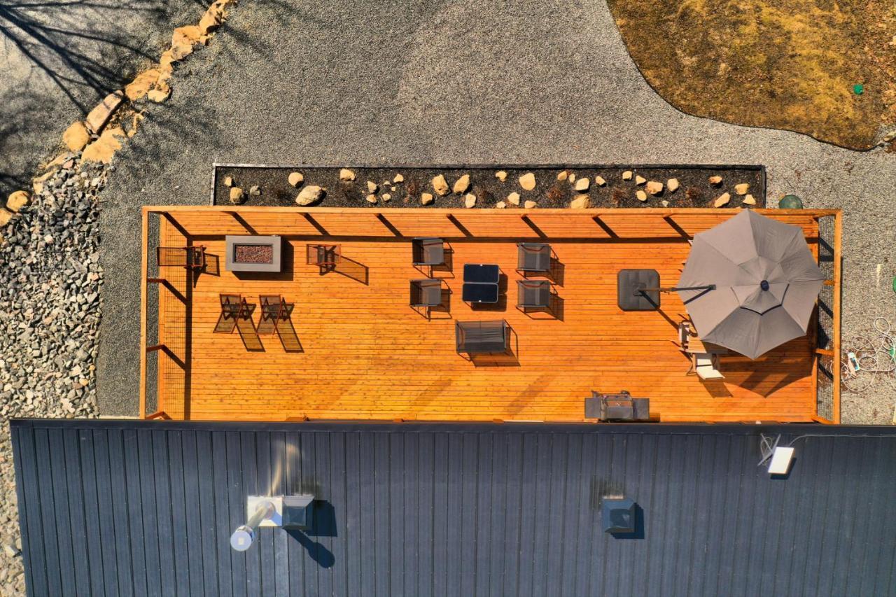 Kallm-Mont-Tremblant Chalet With Hot Tub, Pond & Beach On Private 7Acre Estate Lac-Superieur Dış mekan fotoğraf