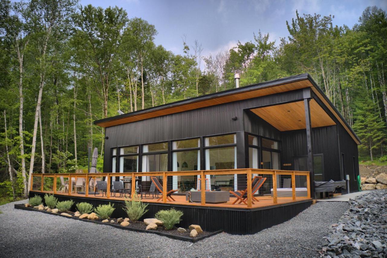 Kallm-Mont-Tremblant Chalet With Hot Tub, Pond & Beach On Private 7Acre Estate Lac-Superieur Dış mekan fotoğraf